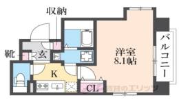 アドバンス京都デタンデュ間取り図面