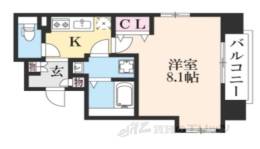 アドバンス京都デタンデュ間取り図面