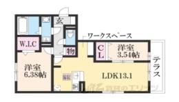 カーサ近江富士間取り図面