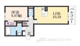 カーサ近江富士間取り図面