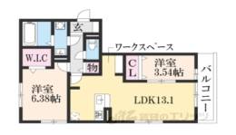 カーサ近江富士間取り図面