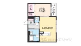 シャーメゾン　レーヴ間取り図面