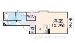 アクア西松ヶ丘ＡＢ間取り図面