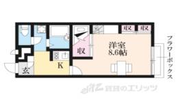 レオパレス俵口ヒルズ間取り図面