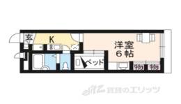 レオパレスリバートップ間取り図面