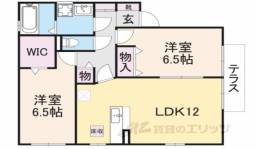 ガーデンパークＣ棟間取り図面