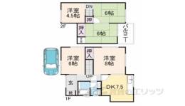 貸家間取り図面