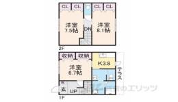 貸家間取り図面