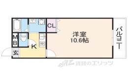 アンプルール　モンターニュ２間取り図面