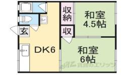 コーポ広瀬石原間取り図面