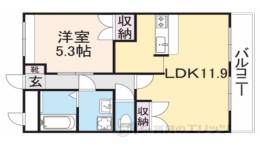 Ｍｅｒｖｅｉｌｌｅ二階堂間取り図面