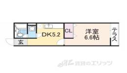 ＯＳハイツ八幡間取り図面