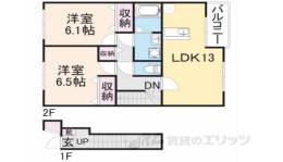 シャルムクレインB間取り図面