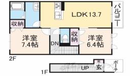 コートびわ間取り図面
