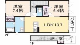 コートびわ間取り図面