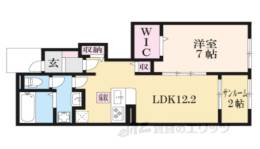 クレメント東九条Ｂ間取り図面