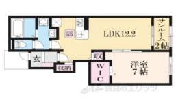 クレメント東九条Ｂ間取り図面