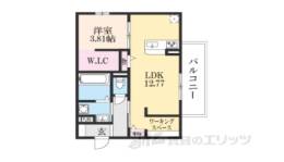 アルモニー彦根間取り図面