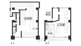 牛ノ宮マンションテナント間取り図面