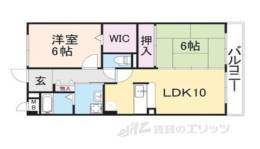 クレール西大寺間取り図面