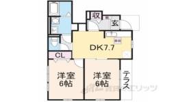 ソレイユＡ間取り図面