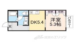 ジュネス平城山Ａ間取り図面