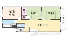 ヴィラ香里間取り図面
