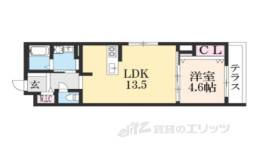 AVENUE堀川六角間取り図面