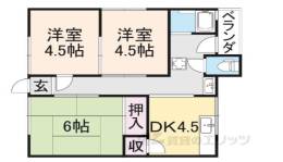上村アパート間取り図面