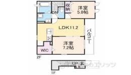 バーン　デライト間取り図面