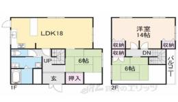 貸家間取り図面