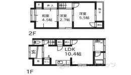 貸家間取り図面