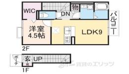 ウィルコート四条間取り図面