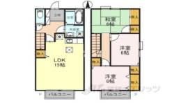 ヴィラ東生駒間取り図面