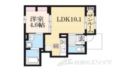 カーサコンフォート宮ノ前間取り図面