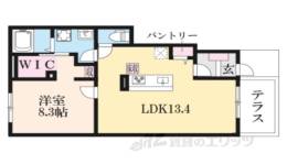 マリオ今国府町Ｂ間取り図面