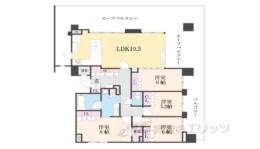 グランリソシエ烏丸御池間取り図面