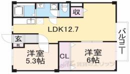 クレアール２１間取り図面