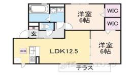 シャロー　パディ間取り図面