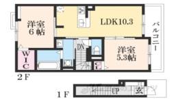 ＲｉｒｉａⅦ　１０間取り図面