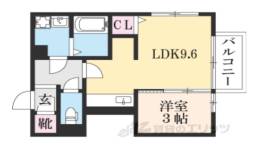 フィデル大住間取り図面