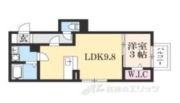 フィデル大住間取り図面