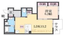 メイプル間取り図面