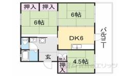 山田池住宅１１号棟間取り図面