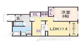 グラン・ソーレ２間取り図面