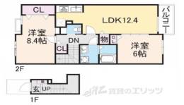 サンシャインヴィレッジ桜井Ａ間取り図面