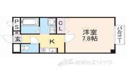 アパルトマンＫ間取り図面