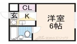 シャルム岡山手間取り図面