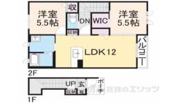 エスポワールＫ間取り図面
