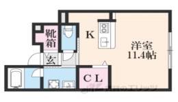 イストワール平田間取り図面